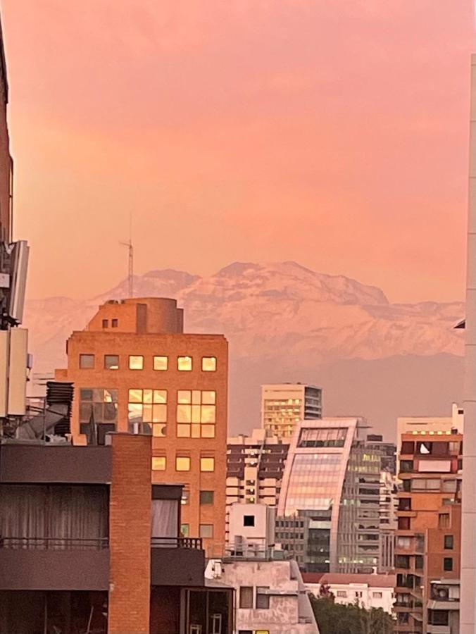 Apartament Condo Amueblado, Encomenderos 200 El Golf, Las Condes Santiago Con Vista Al Costanera Center Zewnętrze zdjęcie